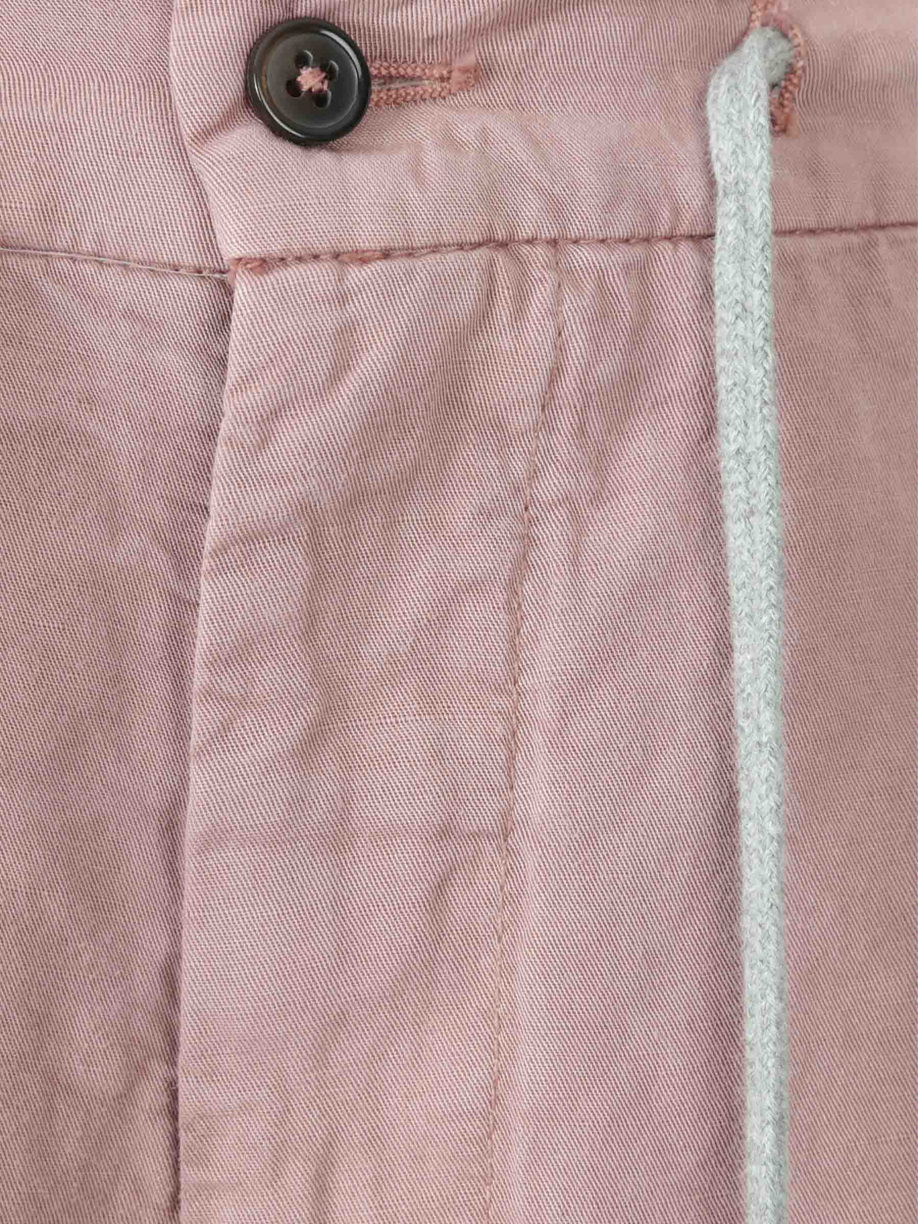 Outlet online Santa Eulalia Hombre Bermudas Rectas Lino color Rosa sku 523-001134 05 - Foto 4