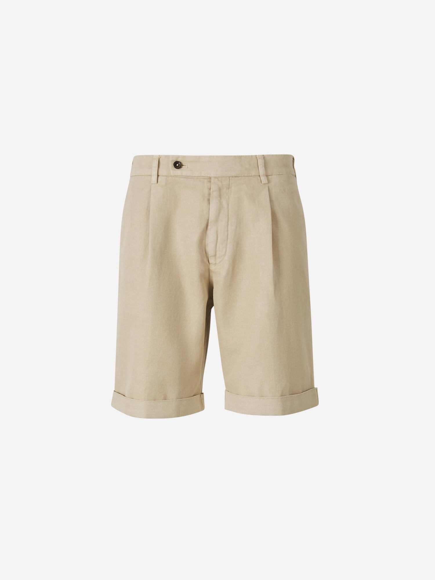 Outlet online Santa Eulalia Hombre Bermudas Rectas Lino color Beige sku 523-001135 01 - Foto 1
