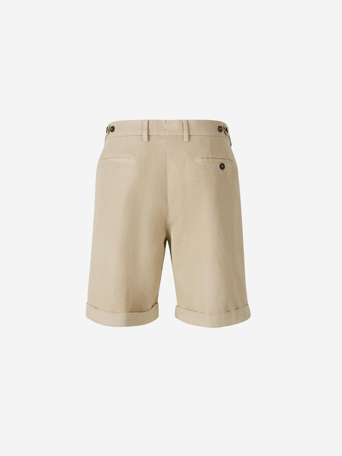 Outlet online Santa Eulalia Hombre Bermudas Rectas Lino color Beige sku 523-001135 01 - Foto 2