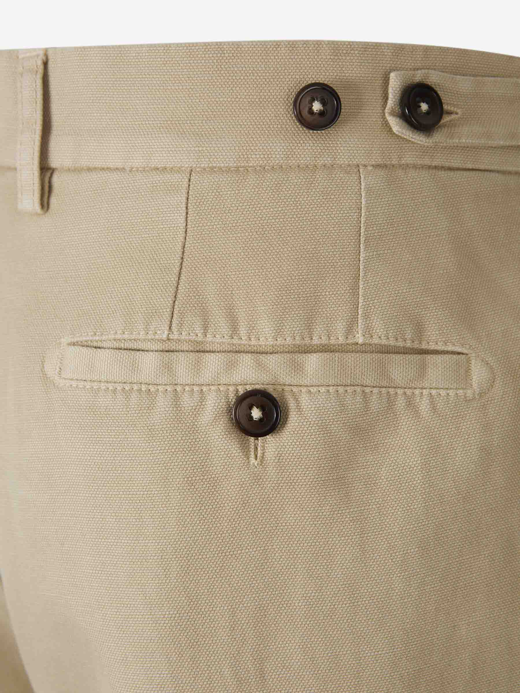 Outlet online Santa Eulalia Hombre Bermudas Rectas Lino color Beige sku 523-001135 01 - Foto 4