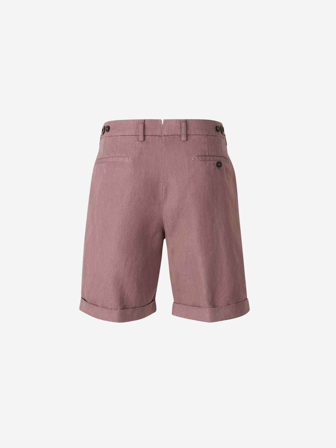Outlet online Santa Eulalia Hombre Bermudas Rectas Lino color Rosa Envejecido sku 523-001135 02 - Foto 2