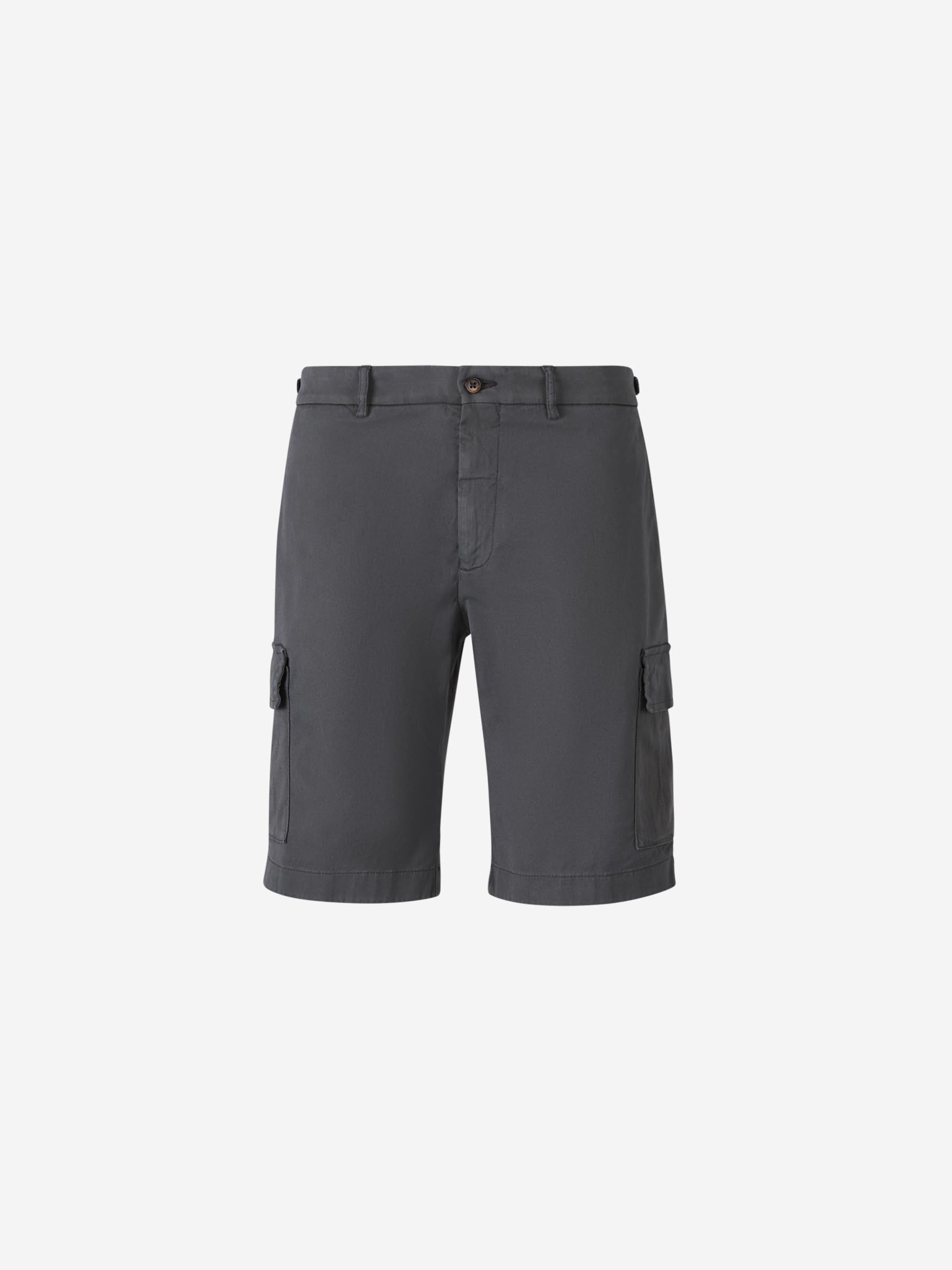 Outlet online Santa Eulalia Hombre Bermudas Cargo Rectas color Verde Oscuro sku 523-001137 02 - Foto 1