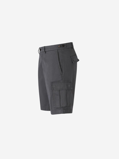 Outlet online Santa Eulalia Hombre Bermudas Cargo Rectas color Verde Oscuro sku 523-001137 02 - Foto 2