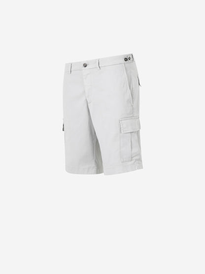 Outlet online Santa Eulalia Hombre Bermudas Cargo Rectas color Taupe sku 523-001137 03 - Foto 4