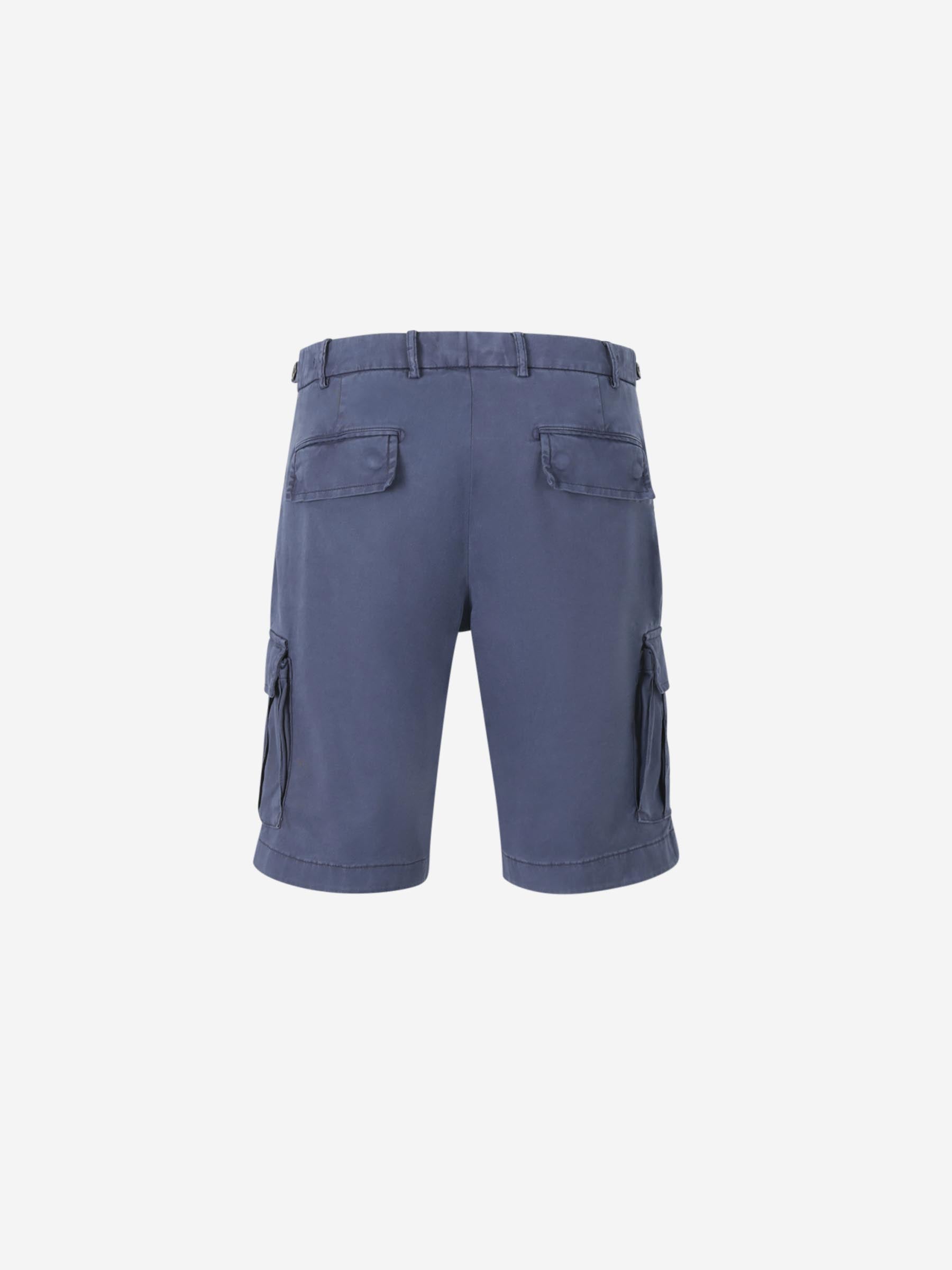 Outlet online Santa Eulalia Hombre Bermudas Cargo Rectas color Azul Marino sku 523-001137 04 - Foto 2