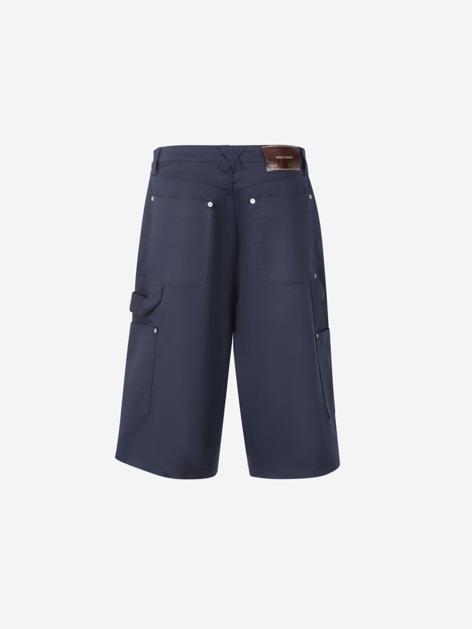 Wales Bonner Hombre Barcelona Bermudas Algodón Kingston color Azul Marino sku 523-001138 01 - Foto 2