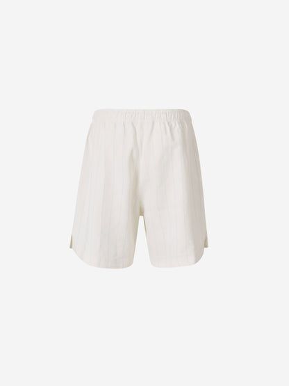 Wales Bonner Hombre Barcelona Bermudas Rayas Lino color Beige sku 523-001140 01 - Foto 2