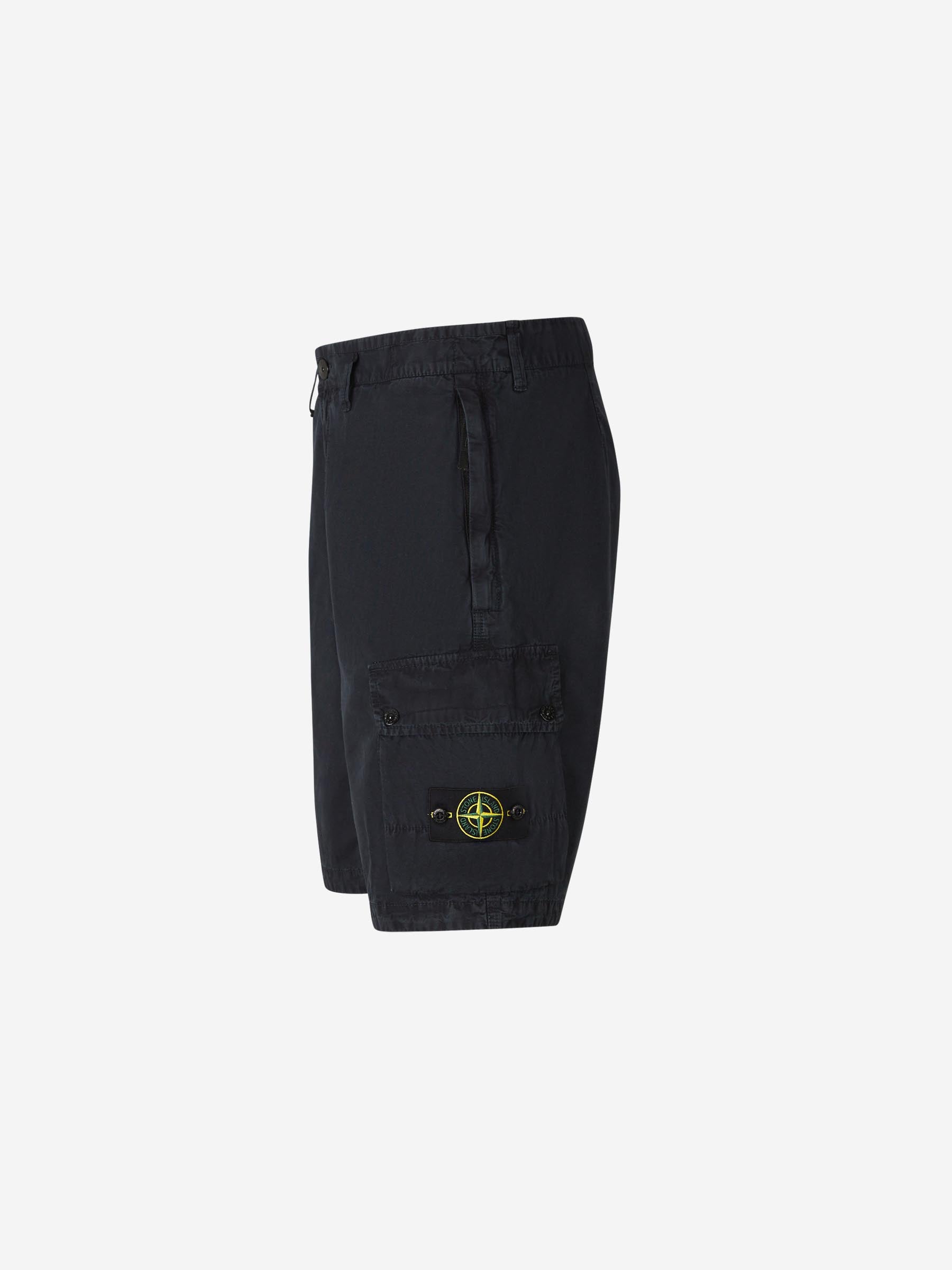 Stone Island Hombre Barcelona Bermudas Cargo Algodón color Azul Marino sku 523-001147 01 - Foto 2