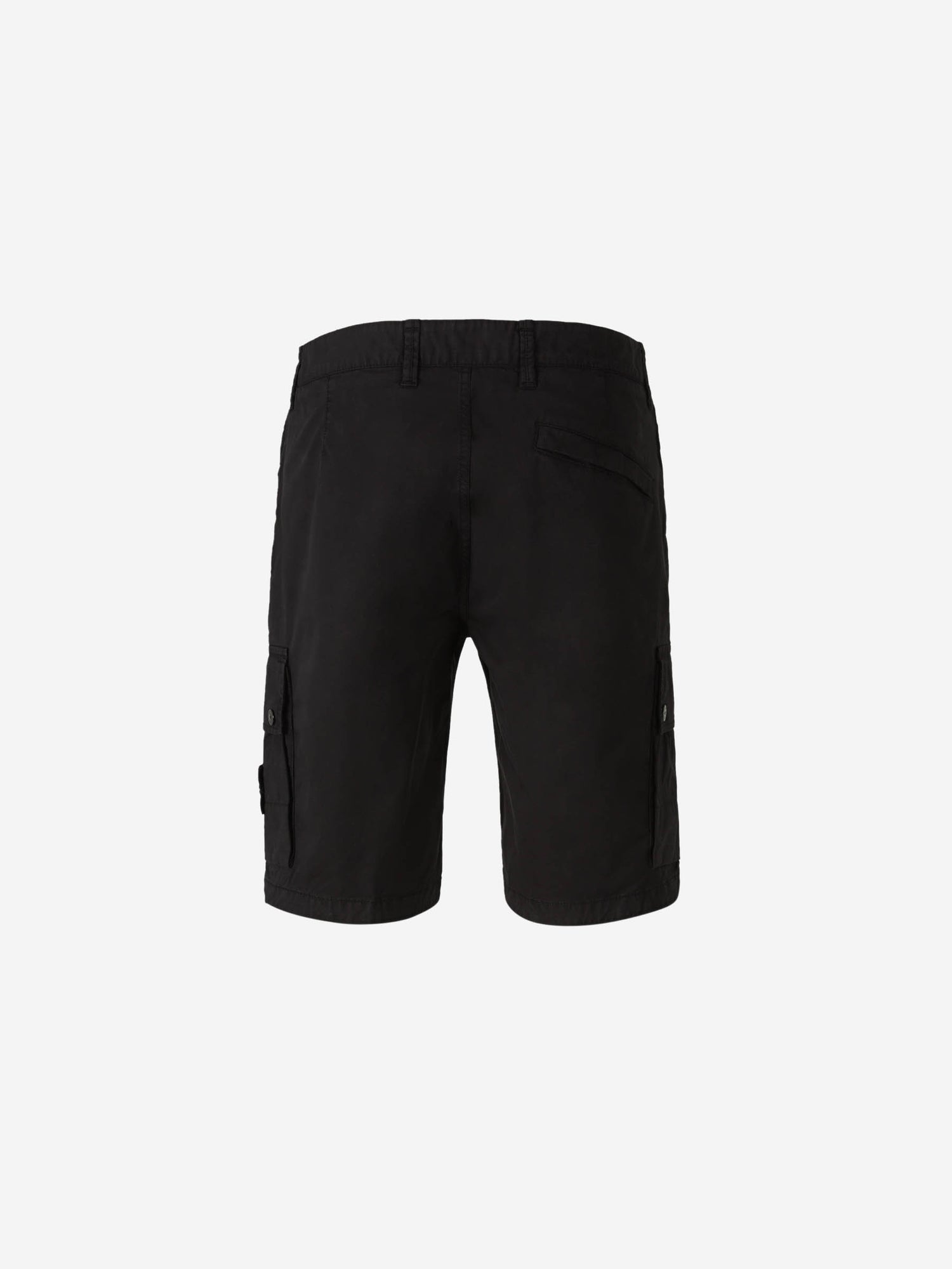 Stone Island Hombre Barcelona Bermuda Cargo Sarga color Negro sku 523-001148 01 - Foto 3