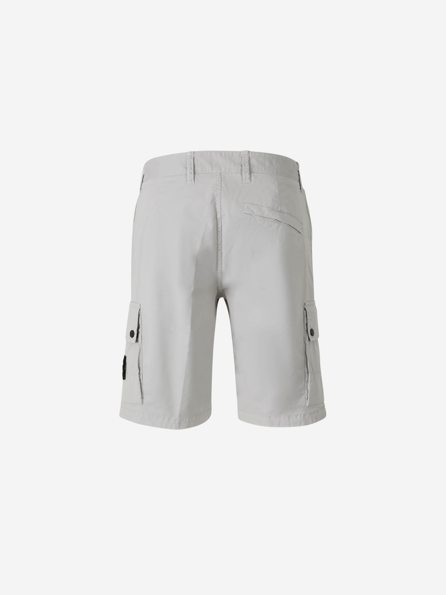 Stone Island Hombre Barcelona Bermuda Cargo Sarga color Gris Claro sku 523-001148 02 - Foto 3
