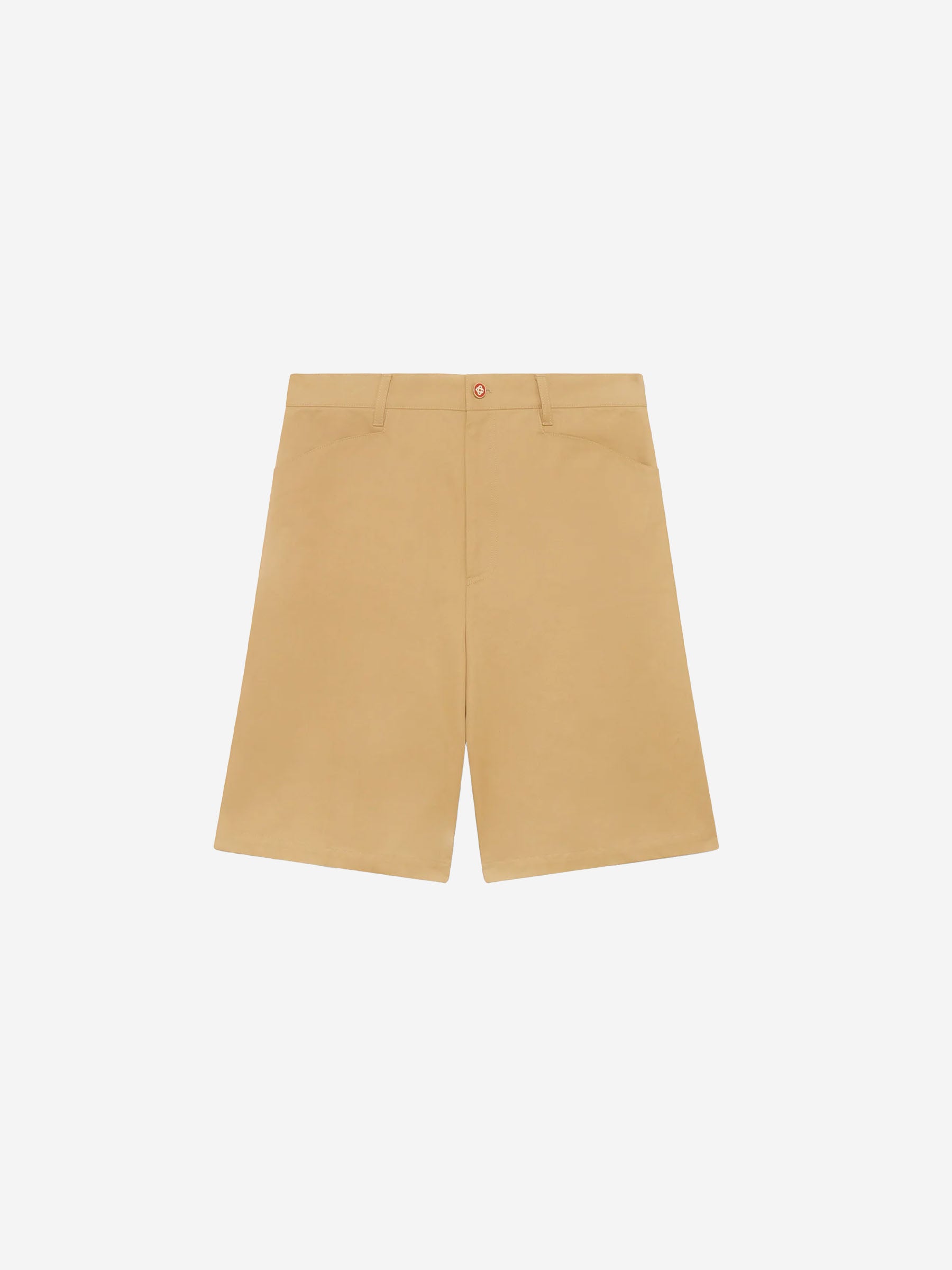 Casablanca Hombre Barcelona Bermudas Plisadas Algodón color Camel sku 523-001155 01 - Foto 1