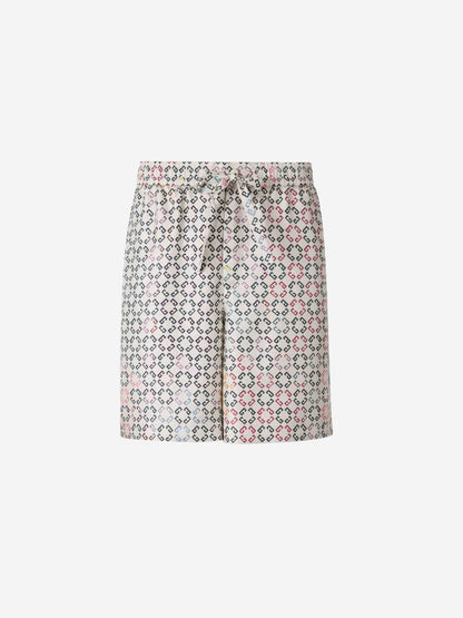 Outlet online Givenchy Hombre Bermudas Logo Seda color Multicolor sku 523-001159 01 - Foto 1