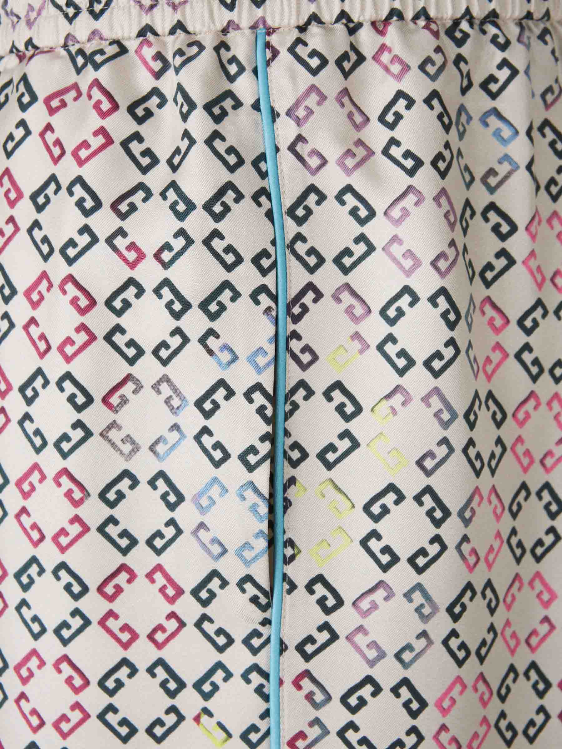 Outlet online Givenchy Hombre Bermudas Logo Seda color Multicolor sku 523-001159 01 - Foto 4