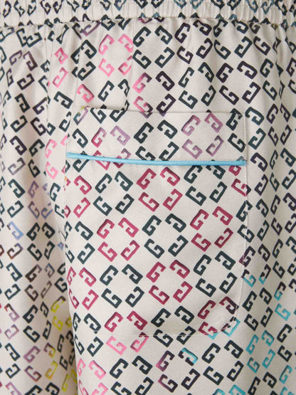 Outlet online Givenchy Hombre Bermudas Logo Seda color Multicolor sku 523-001159 01 - Foto 5