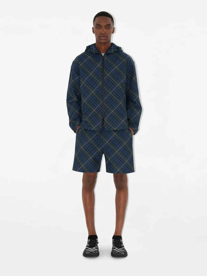 Outlet online Burberry Hombre Bermudas Sarga Check color Azul Noche sku 523-001162 01 - Foto 2