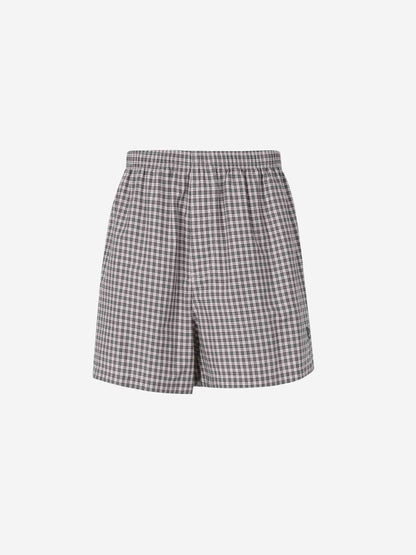 Outlet online Balenciaga Hombre Bermudas Cuadros Algodón color Beige sku 523-001167 01 - Foto 1