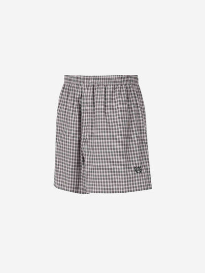 Outlet online Balenciaga Hombre Bermudas Cuadros Algodón color Beige sku 523-001167 01 - Foto 4