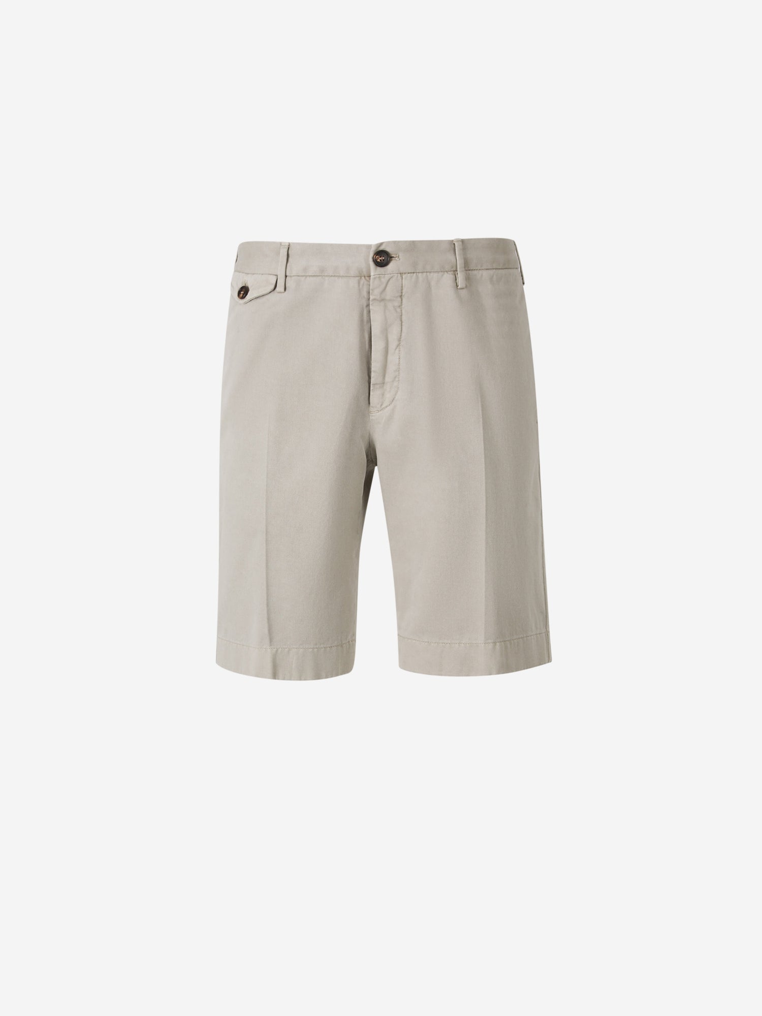 Outlet online Incotex Hombre Bermudas Slim Algodón color Taupe sku 523-001172 03 - Foto 1