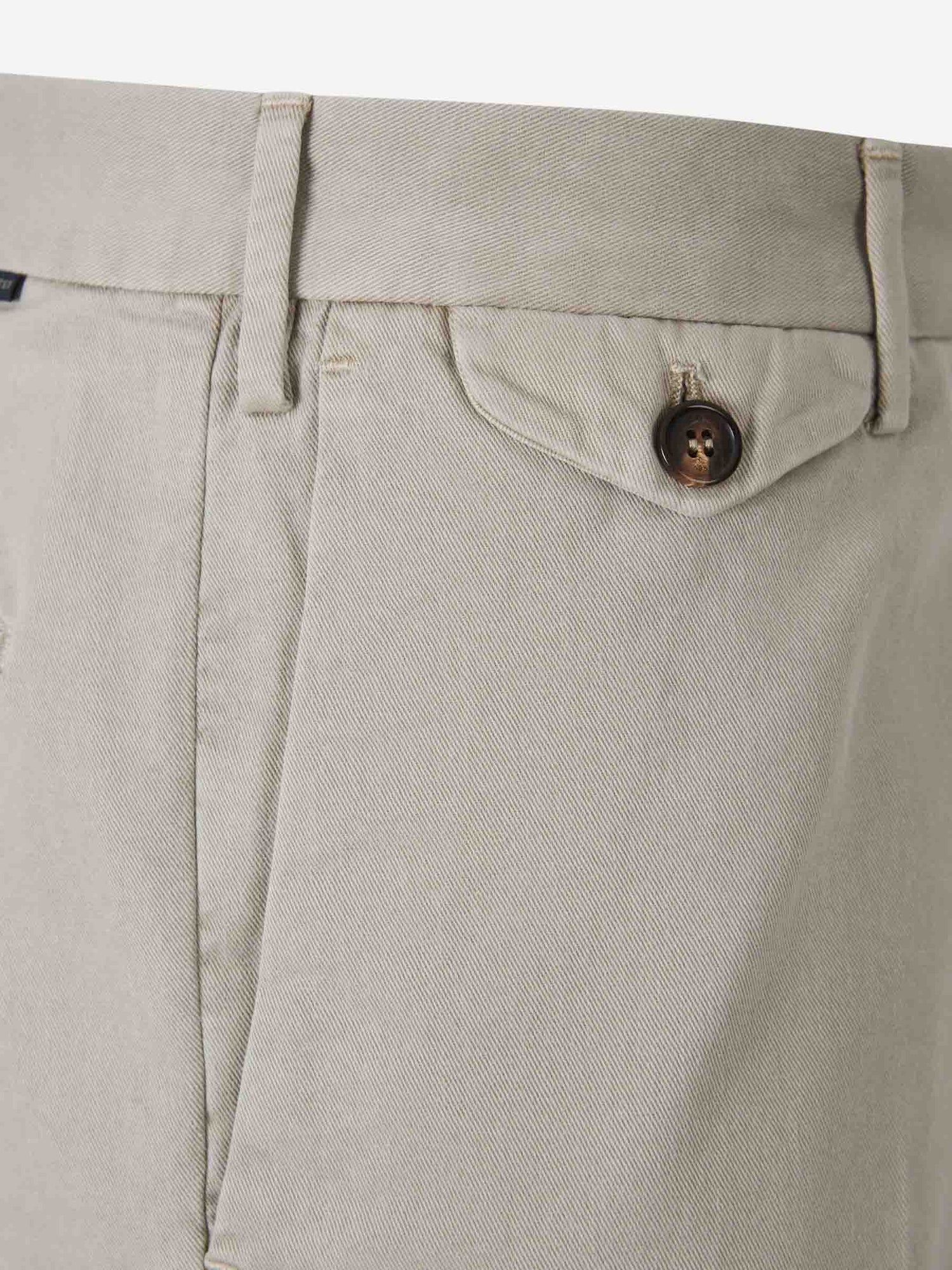 Outlet online Incotex Hombre Bermudas Slim Algodón color Taupe sku 523-001172 03 - Foto 3