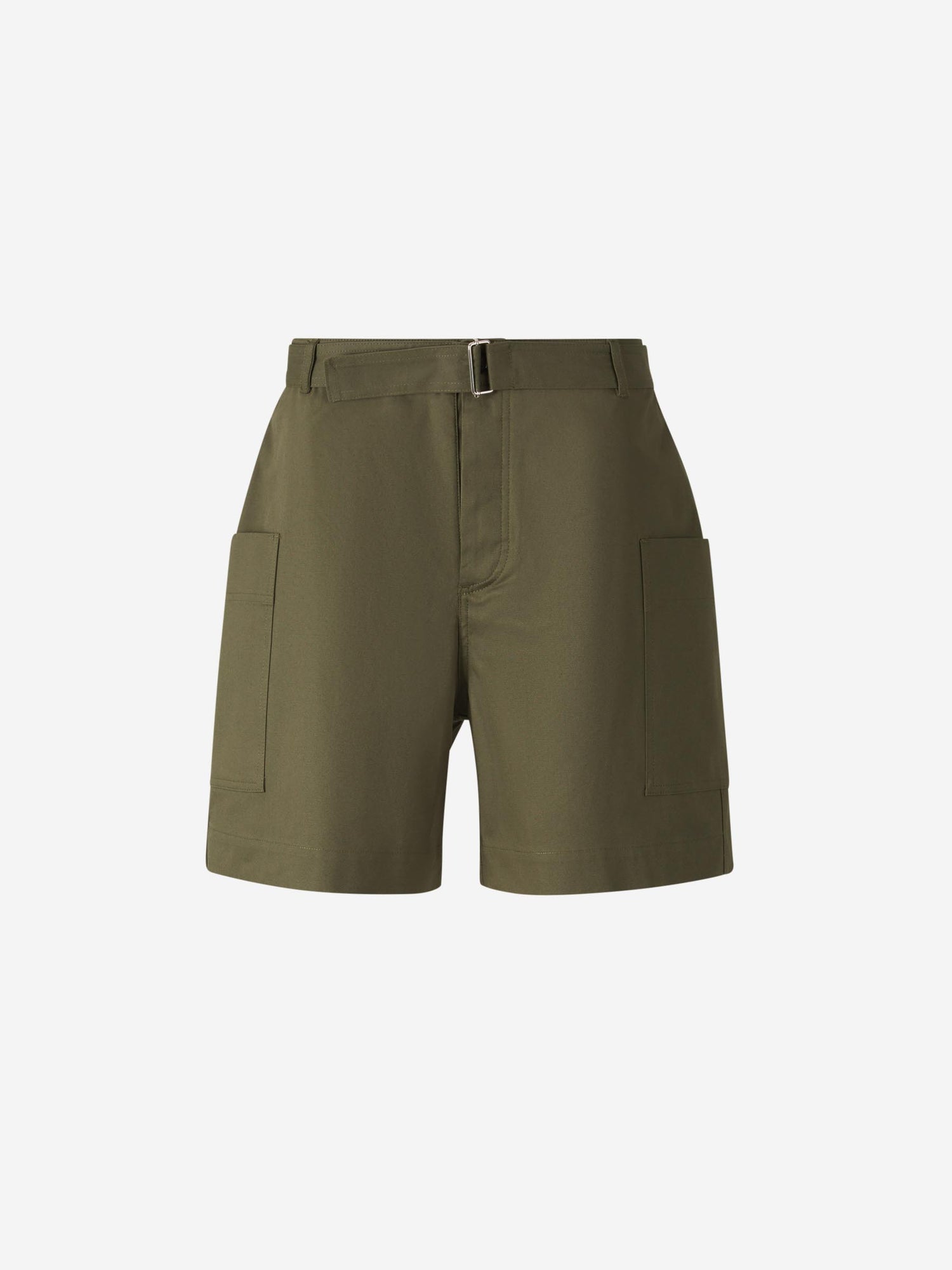 Outlet online Officine Générale Hombre Bermudas Cinturón Daryl color Verde Militar sku 523-001182 01 - Foto 1