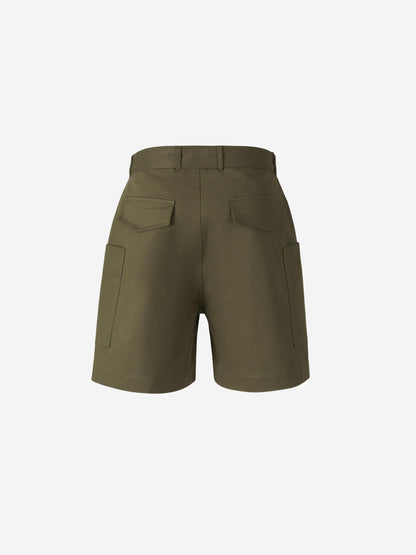 Outlet online Officine Générale Hombre Bermudas Cinturón Daryl color Verde Militar sku 523-001182 01 - Foto 3
