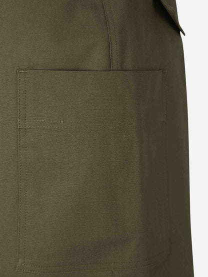 Outlet online Officine Générale Hombre Bermudas Cinturón Daryl color Verde Militar sku 523-001182 01 - Foto 4