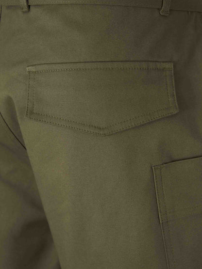 Outlet online Officine Générale Hombre Bermudas Cinturón Daryl color Verde Militar sku 523-001182 01 - Foto 5