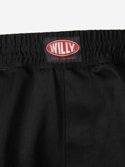Outlet online Willy Chavarria Hombre Bermudas Orale color Negro sku 523-001210 01 - Foto 4