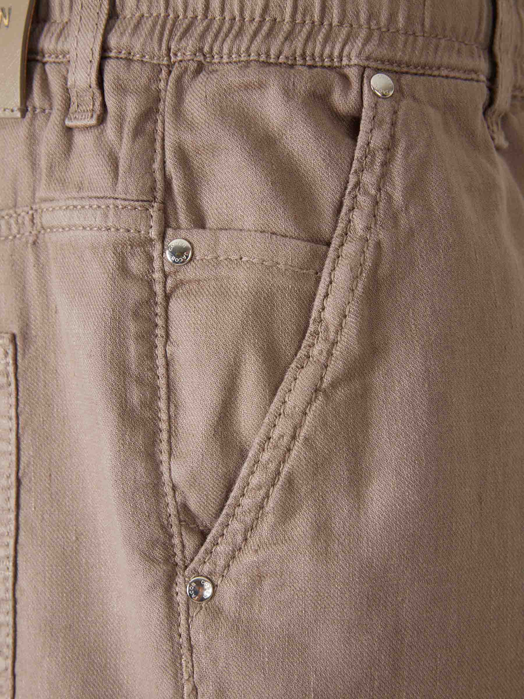 Outlet online Jacob Cohën Hombre Bermudas Algodón Lino color Camel sku 523-001213 01 - Foto 3