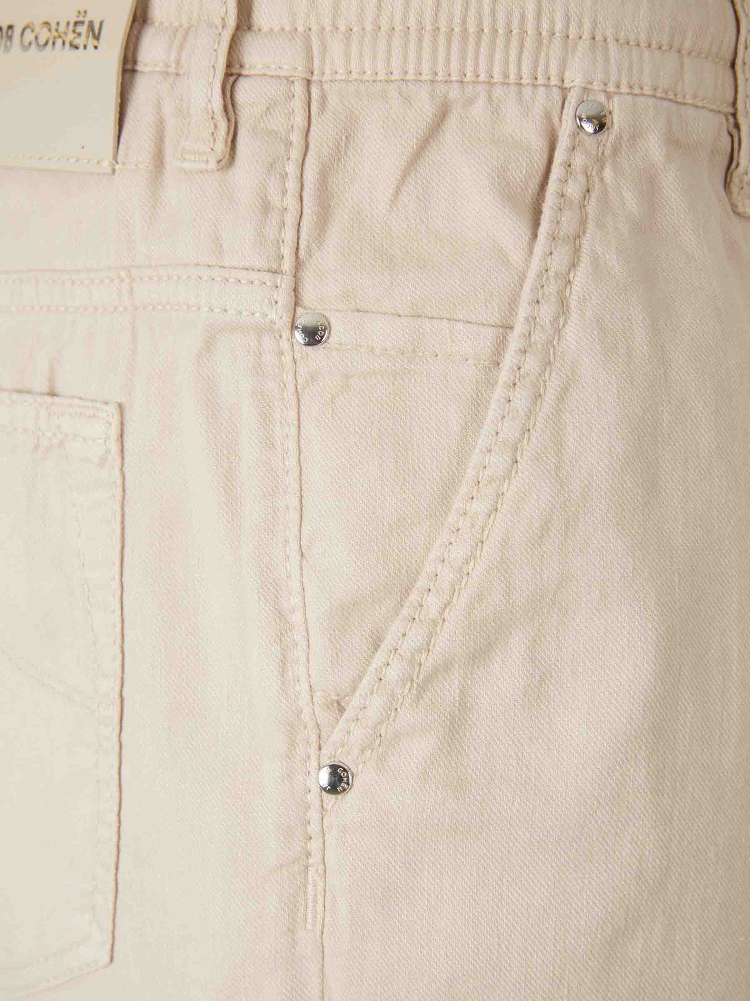 Outlet online Jacob Cohën Hombre Bermudas Algodón Lino color Beige sku 523-001213 02 - Foto 3