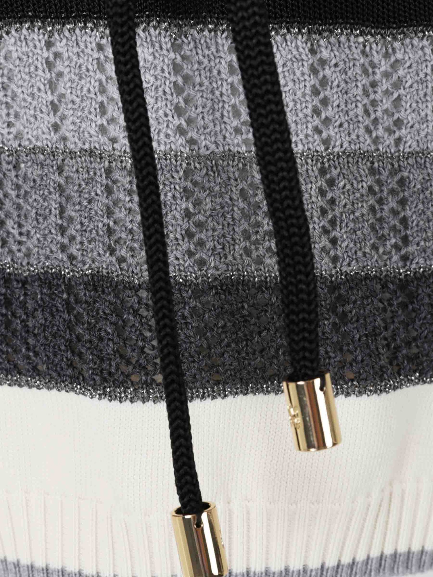 Outlet online Amiri Hombre Bermudas Punto Listado color Negro sku 523-001216 01 - Foto 3