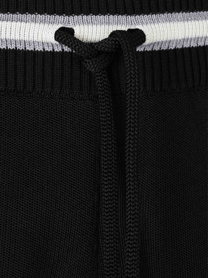 Outlet online Amiri Hombre Bermudas Punto Listado color Negro sku 523-001216 01 - Foto 4