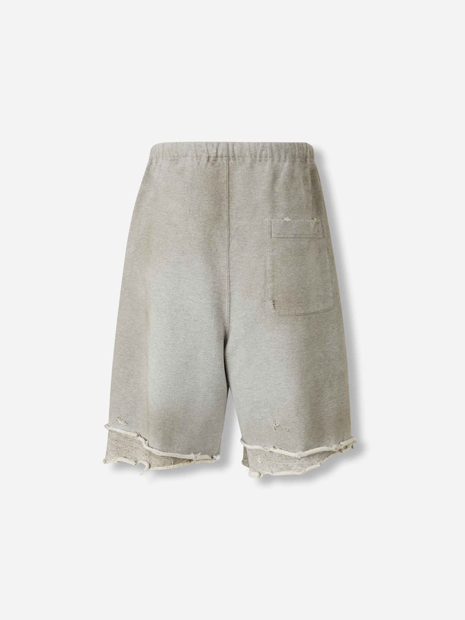 Outlet online Maison Mihara Yasuhiro Hombre Bermudas a Capas color Gris sku 523-001220 01 - Foto 3