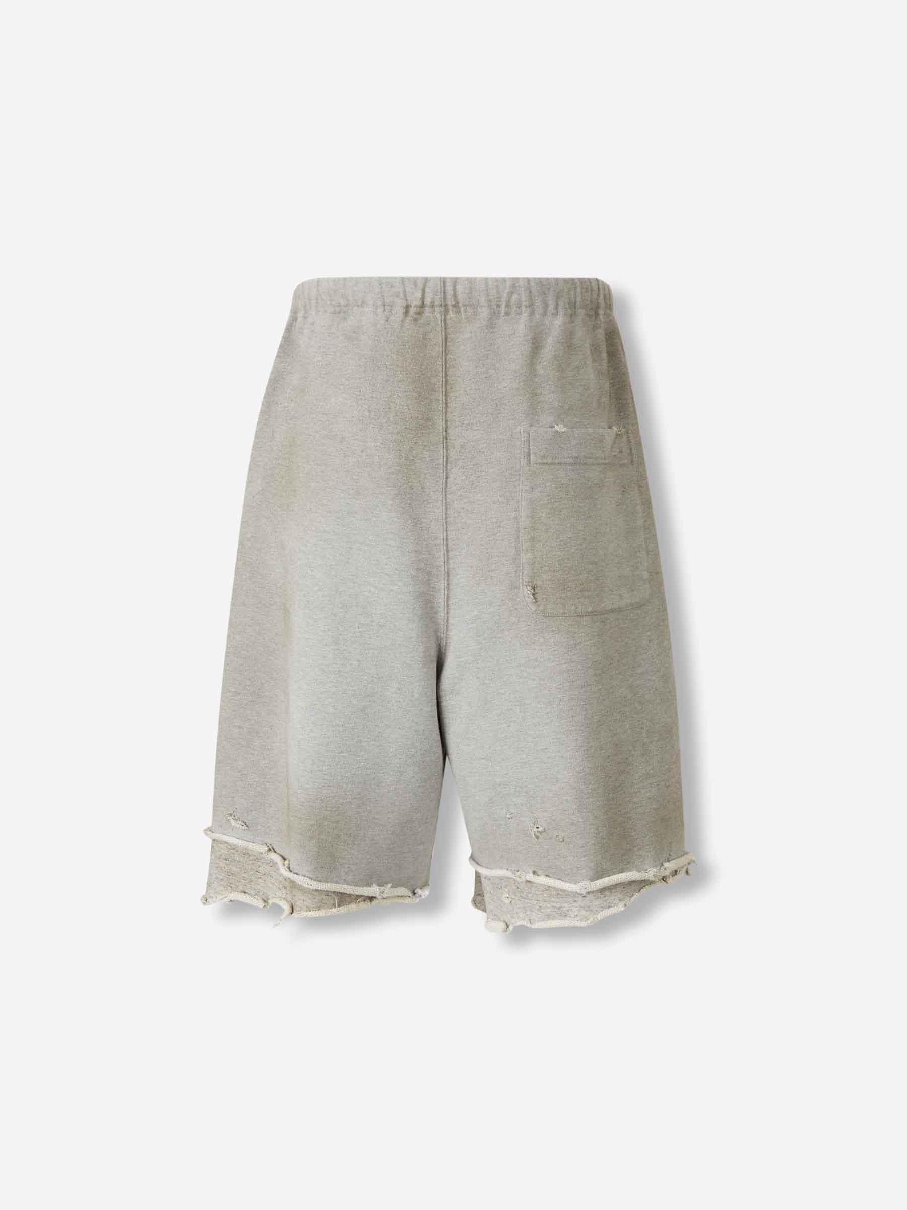 Outlet online Maison Mihara Yasuhiro Hombre Bermudas a Capas color Gris sku 523-001220 01 - Foto 3