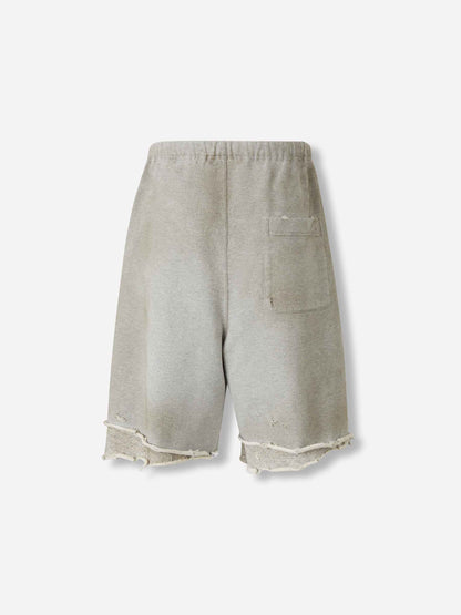 Outlet online Maison Mihara Yasuhiro Hombre Bermudas a Capas color Gris sku 523-001220 01 - Foto 3