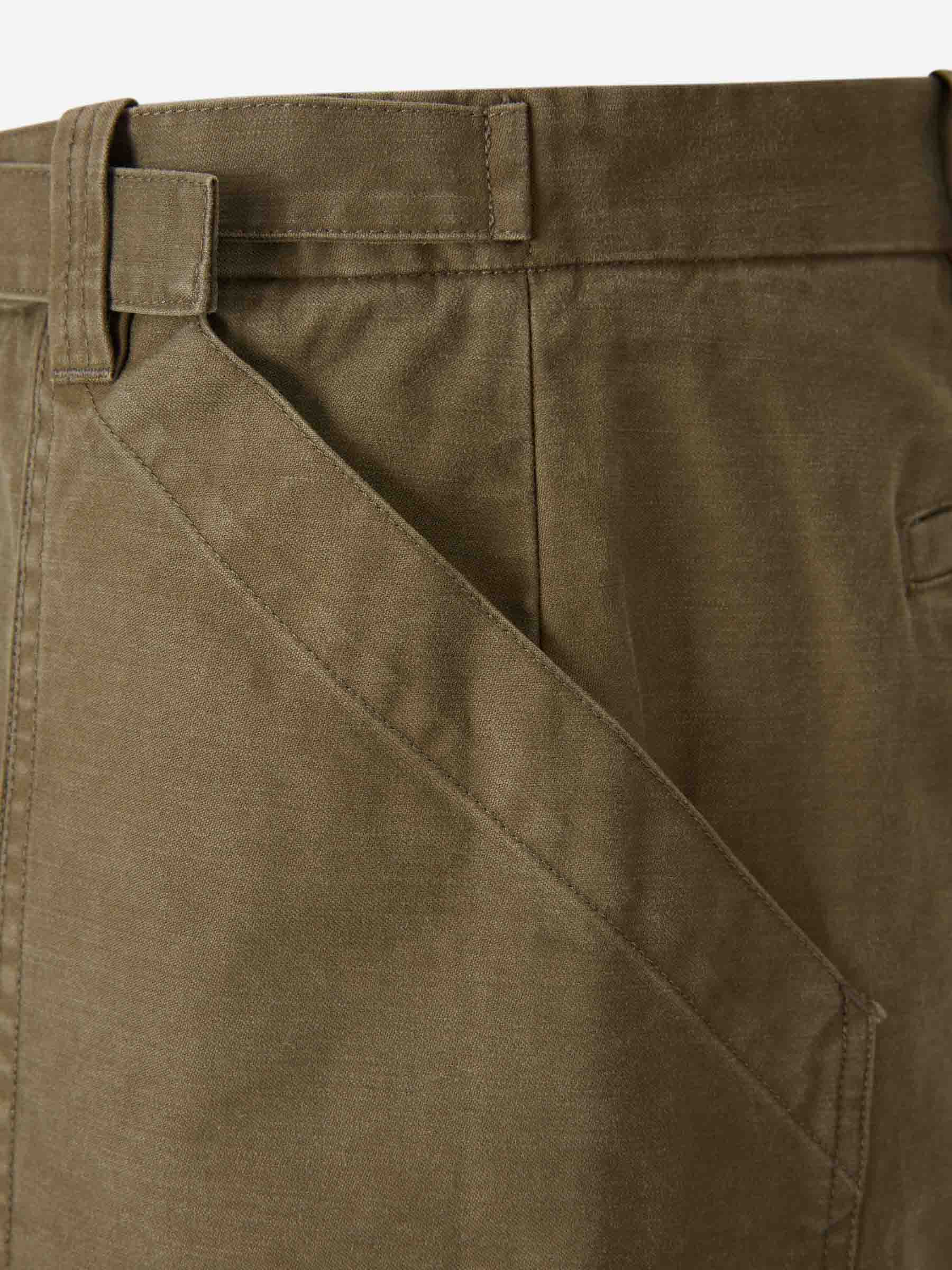 Wales Bonner Hombre Barcelona Bermudas Algodón color Verde Militar sku 523-001233 01 - Foto 4