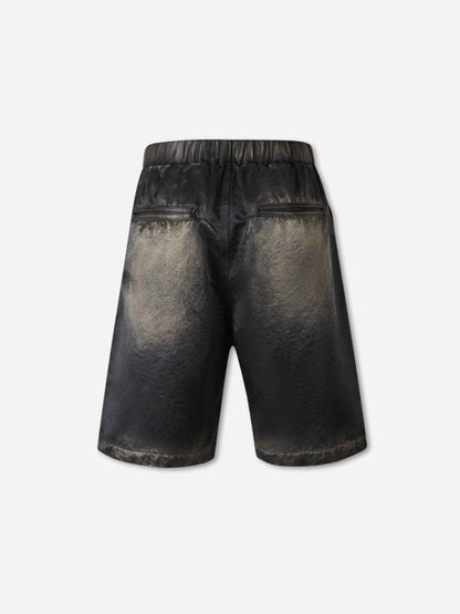 Outlet online Maison Mihara Yasuhiro Hombre Bermudas Rectas color Negro sku 523-001235 01 - Foto 3