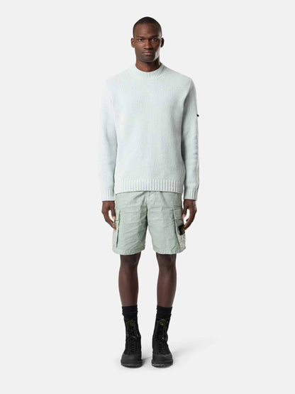 Outlet online Stone Island Hombre Bermudas Cargo Algodón color Verde sku 523-001262 02 - Foto 2