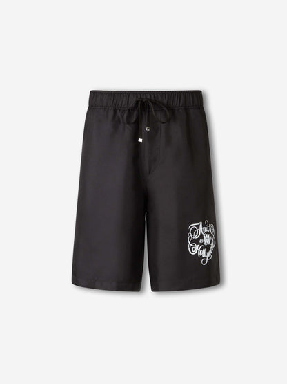 Outlet online Amiri Hombre Bermudas Hollywood color Negro sku 523-001265 01 - Foto 1