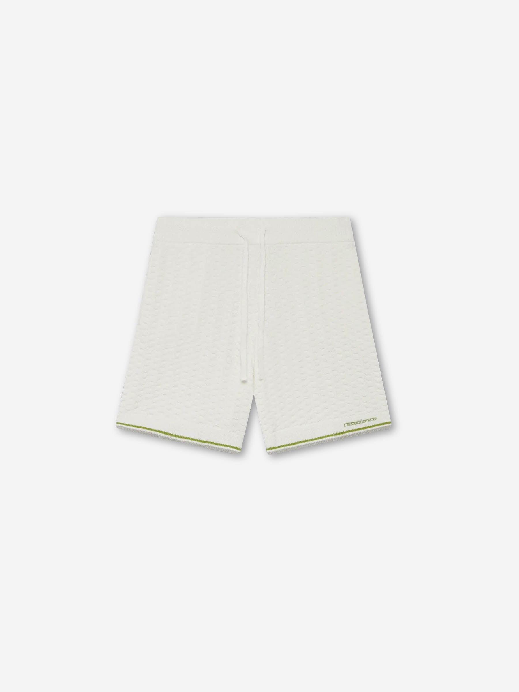 Outlet online Casablanca Hombre Bermudas Tennis Boucle color Blanco sku 523-001279 01 - Foto 1