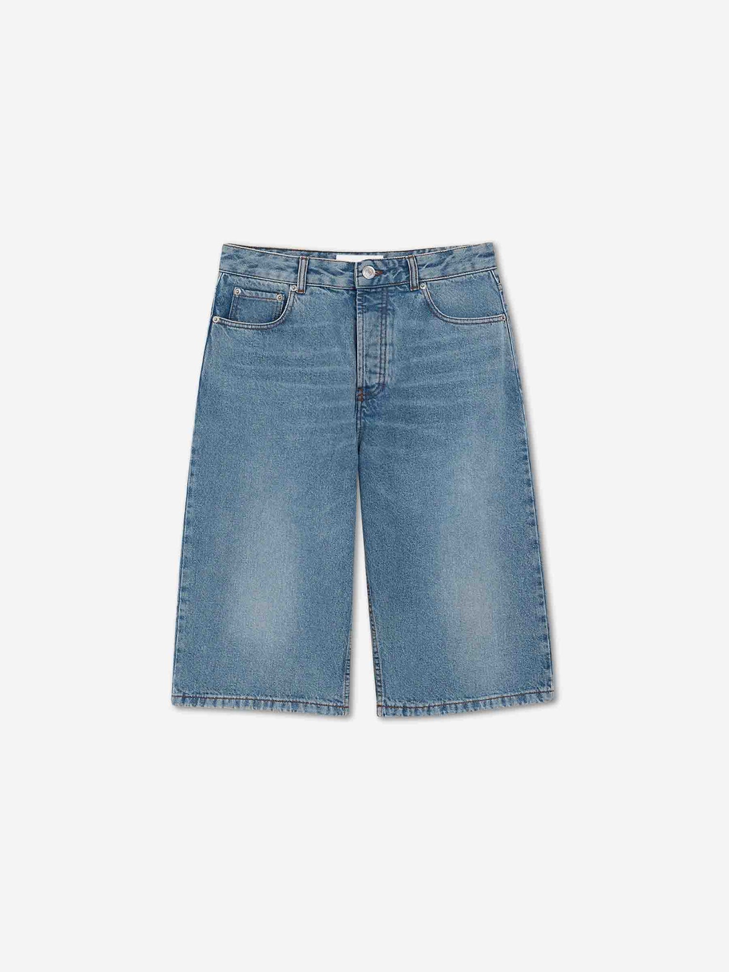 Ami Paris Hombre Barcelona Bermudas Denim Algodón color Azul Denim sku 523-001297 01 - Foto 1