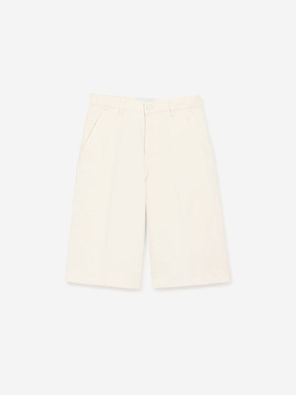 Outlet online Ami Paris Hombre Bermudas Anchas color Crema sku 523-001299 01 - Foto 1