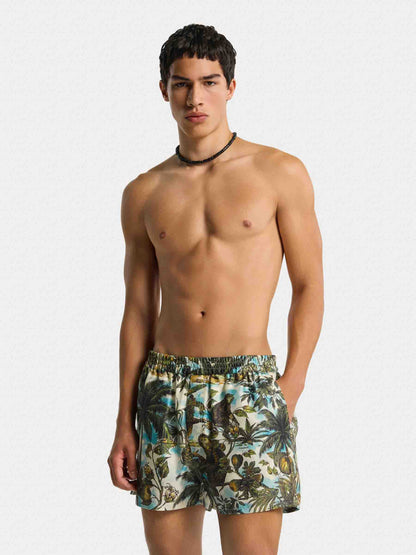 Outlet online Dsquared2 Hombre Bermudas Monkey Print color Multicolor sku 523-001320 01 - Foto 2