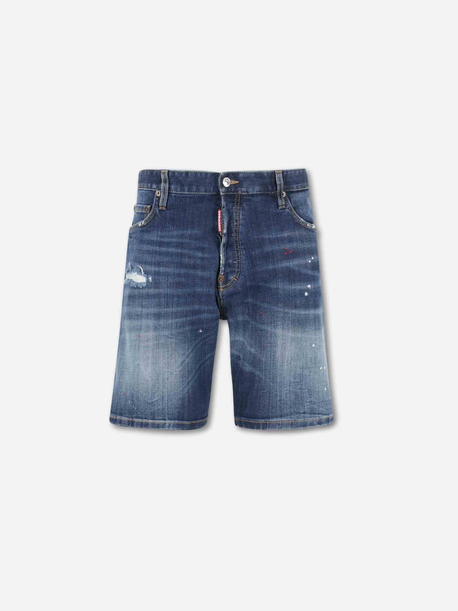 Outlet online Dsquared2 Hombre Bermudas Slim Denim color Azul Denim sku 523-001326 01 - Foto 1