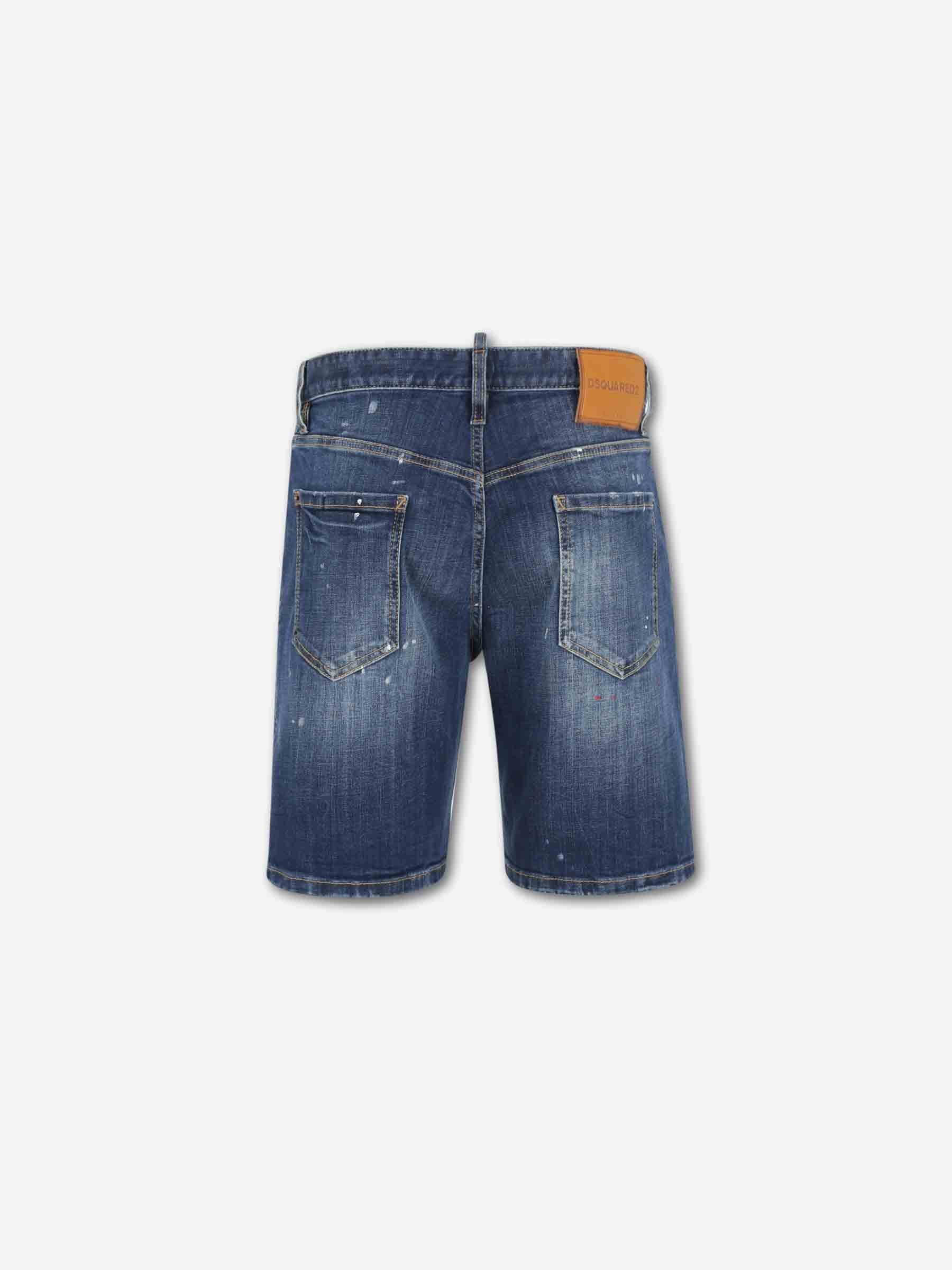 Outlet online Dsquared2 Hombre Bermudas Slim Denim color Azul Denim sku 523-001326 01 - Foto 2