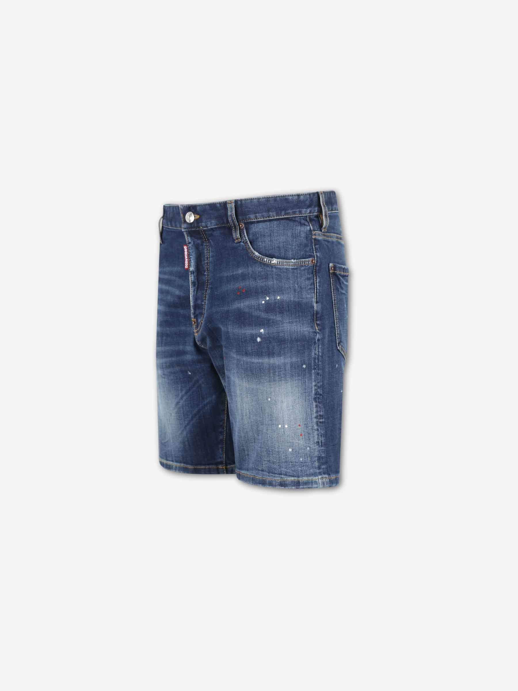 Outlet online Dsquared2 Hombre Bermudas Slim Denim color Azul Denim sku 523-001326 01 - Foto 4