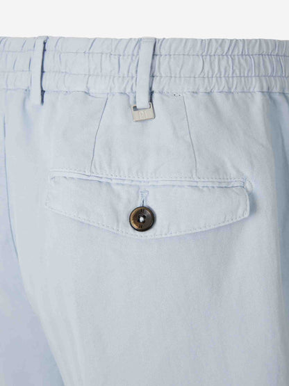 PT01 Hombre Barcelona Bermudas Casual Pinzas color Azul Celeste sku 523-001338 01 - Foto 4