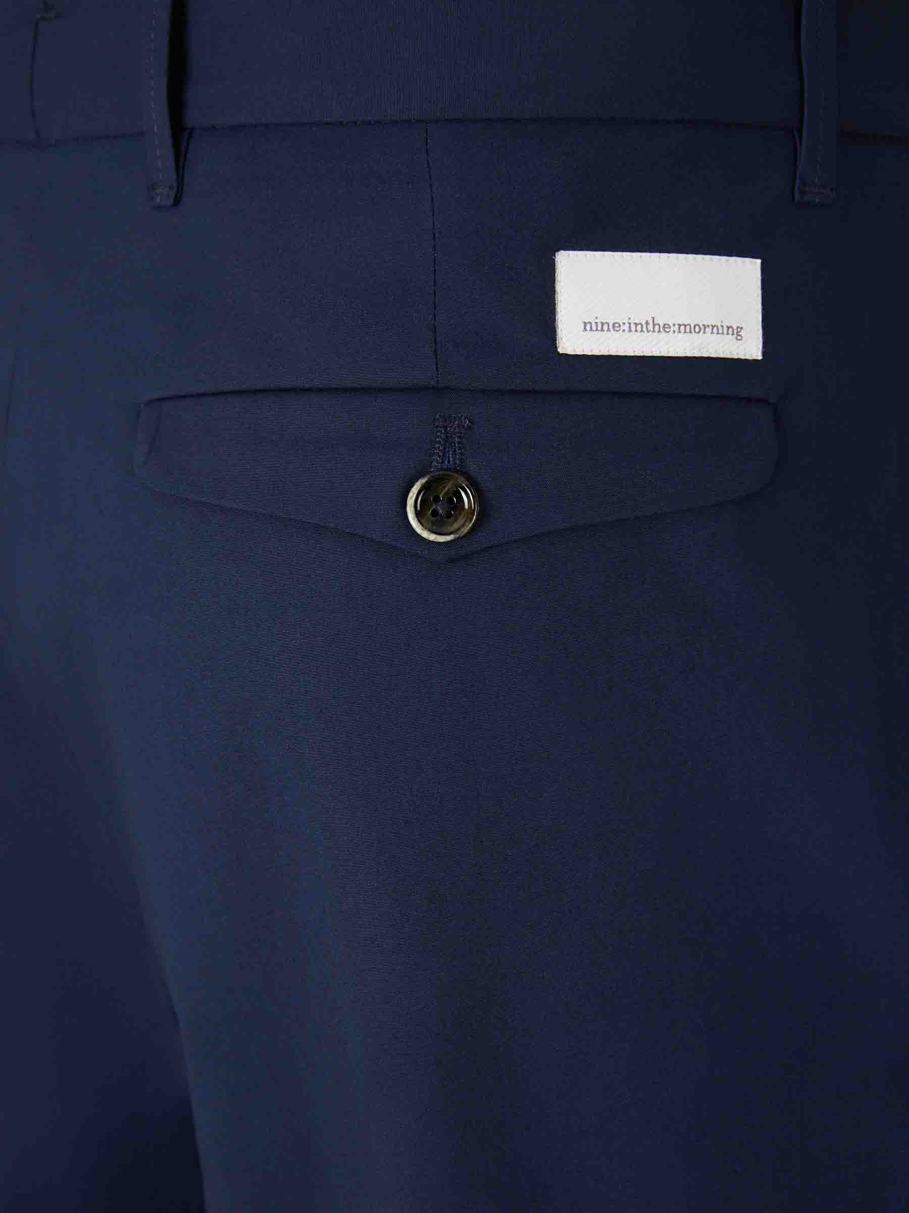 Nine in the morning Hombre Barcelona Bermudas Anchas Algodón color Azul Noche sku 523-001349 02 - Foto 4