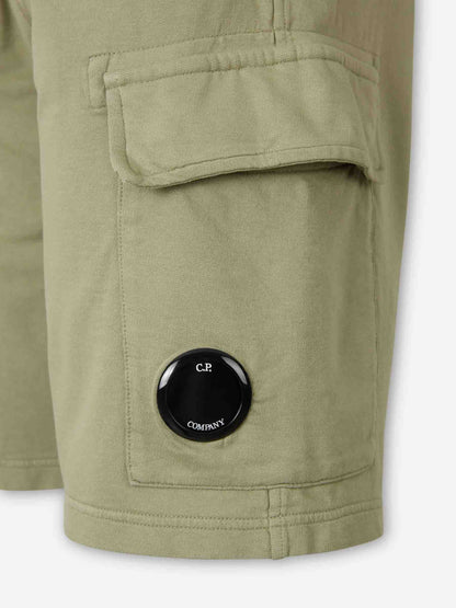 C.P. Company Hombre Barcelona Bermudas Felpa Algodón color Verde sku 523-001351 01 - Foto 5
