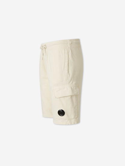 C.P. Company Hombre Barcelona Bermudas Felpa Algodón color Beige sku 523-001351 02 - Foto 2